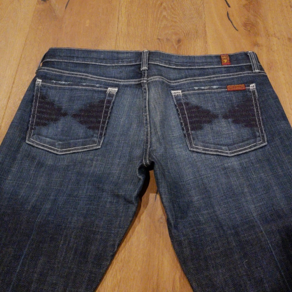 7 straight leg jeans